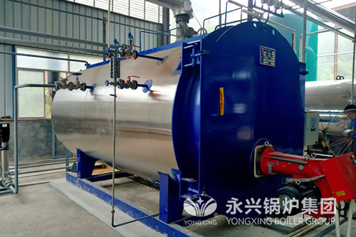 [福建龙岩]振新化工有限公司4吨燃油蒸汽锅炉